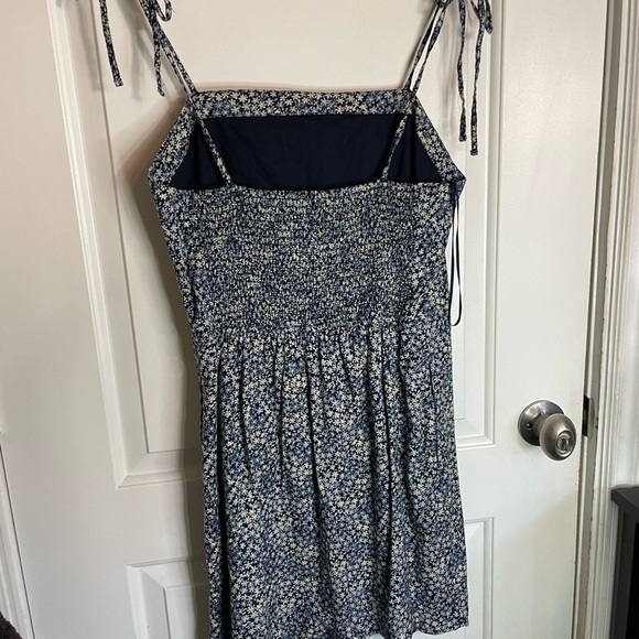 NWT Abercrombie & Fitch Floral Tie Strap Mini Dress - Picture 5 of 6
